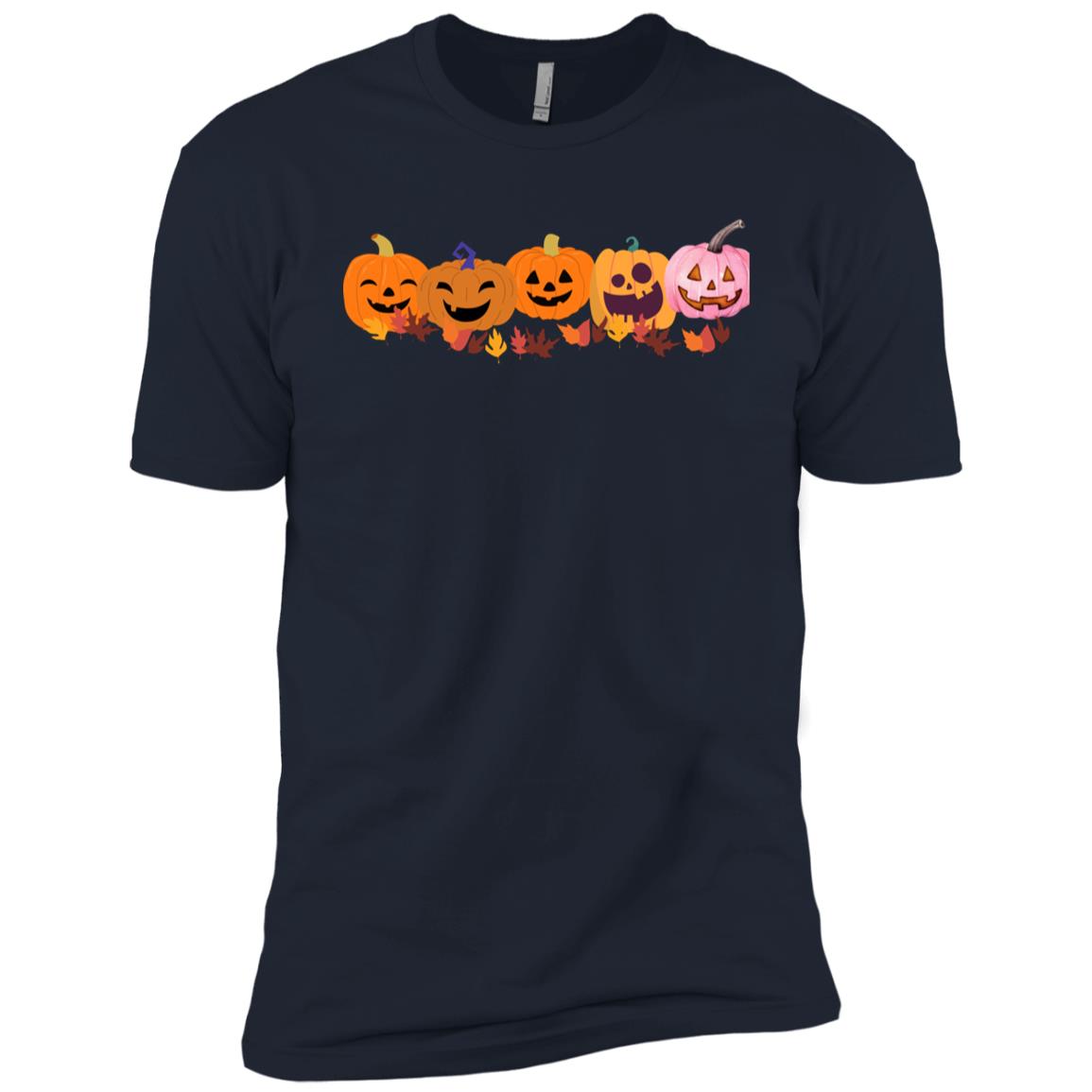 Jack 0 Lanterns in a Row -- CLOSEOUT -- Boys' Cotton T-Shirt