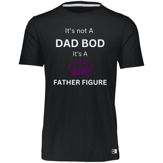 DAD BOD whitepurple CLOSEOUT -- Essential Dri-Power Tee