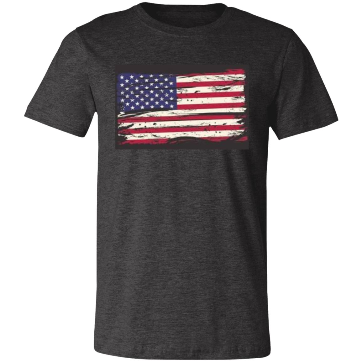 American Flag -- Unisex Jersey Short-Sleeve T-Shirt