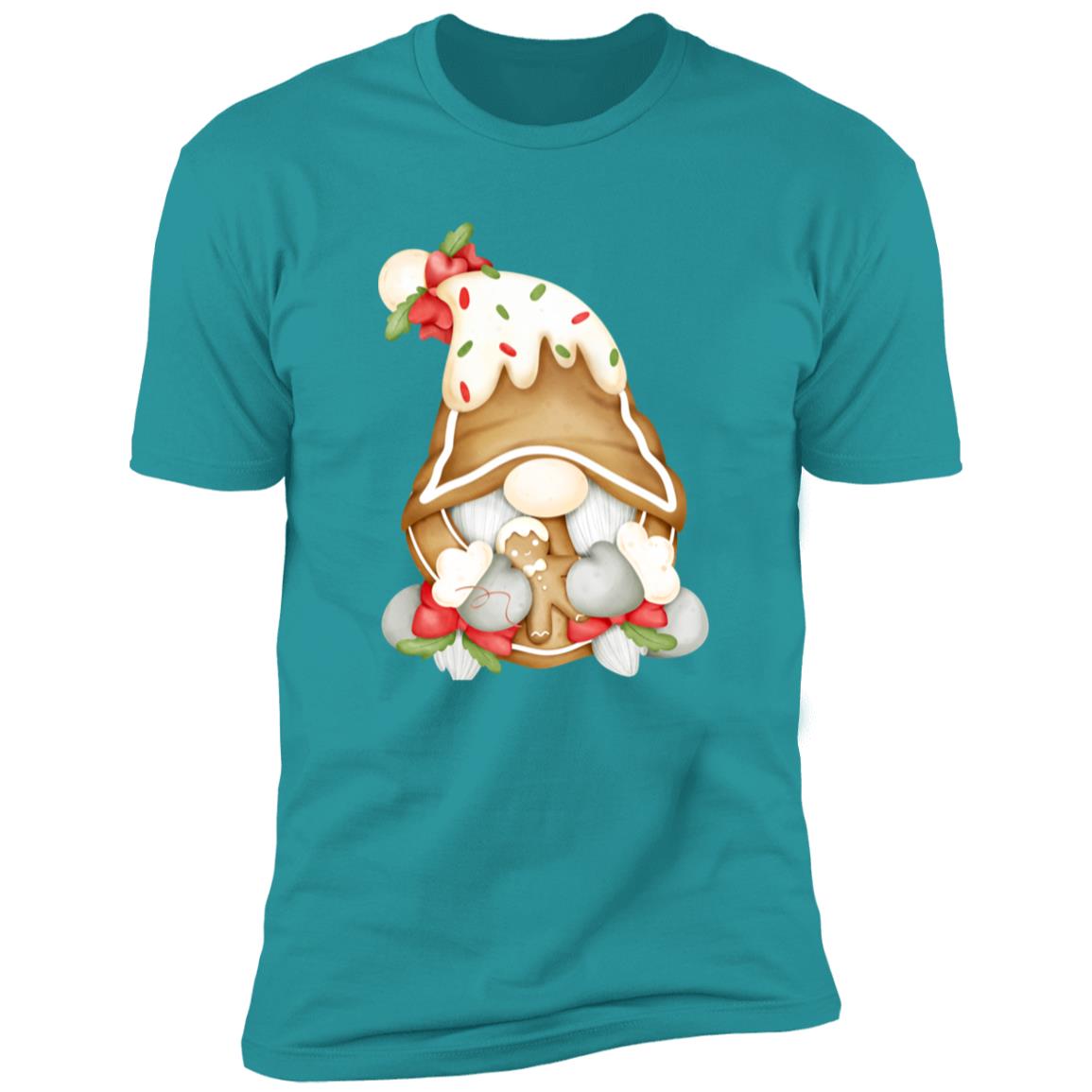 Gingerbread Gnome NL3600 Premium Short Sleeve T-Shirt