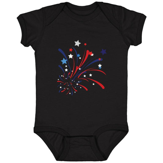 4th of July Firework -- Infant Fine Jersey Bodysuit