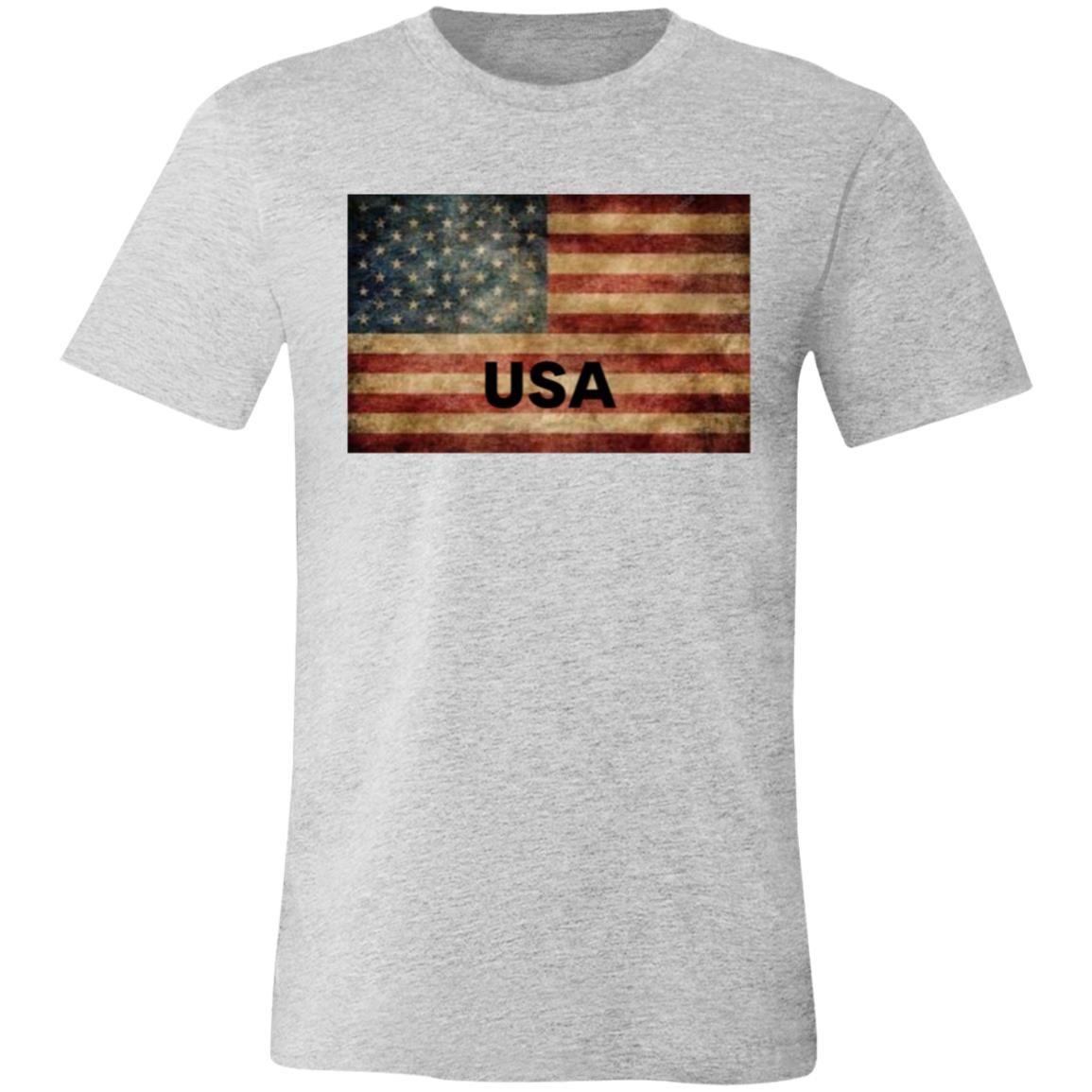 American Flag -- Unisex Jersey Short-Sleeve T-Shirt