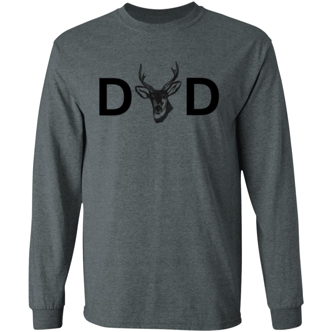 D deer D -- LS T-Shirt 5.3 oz.