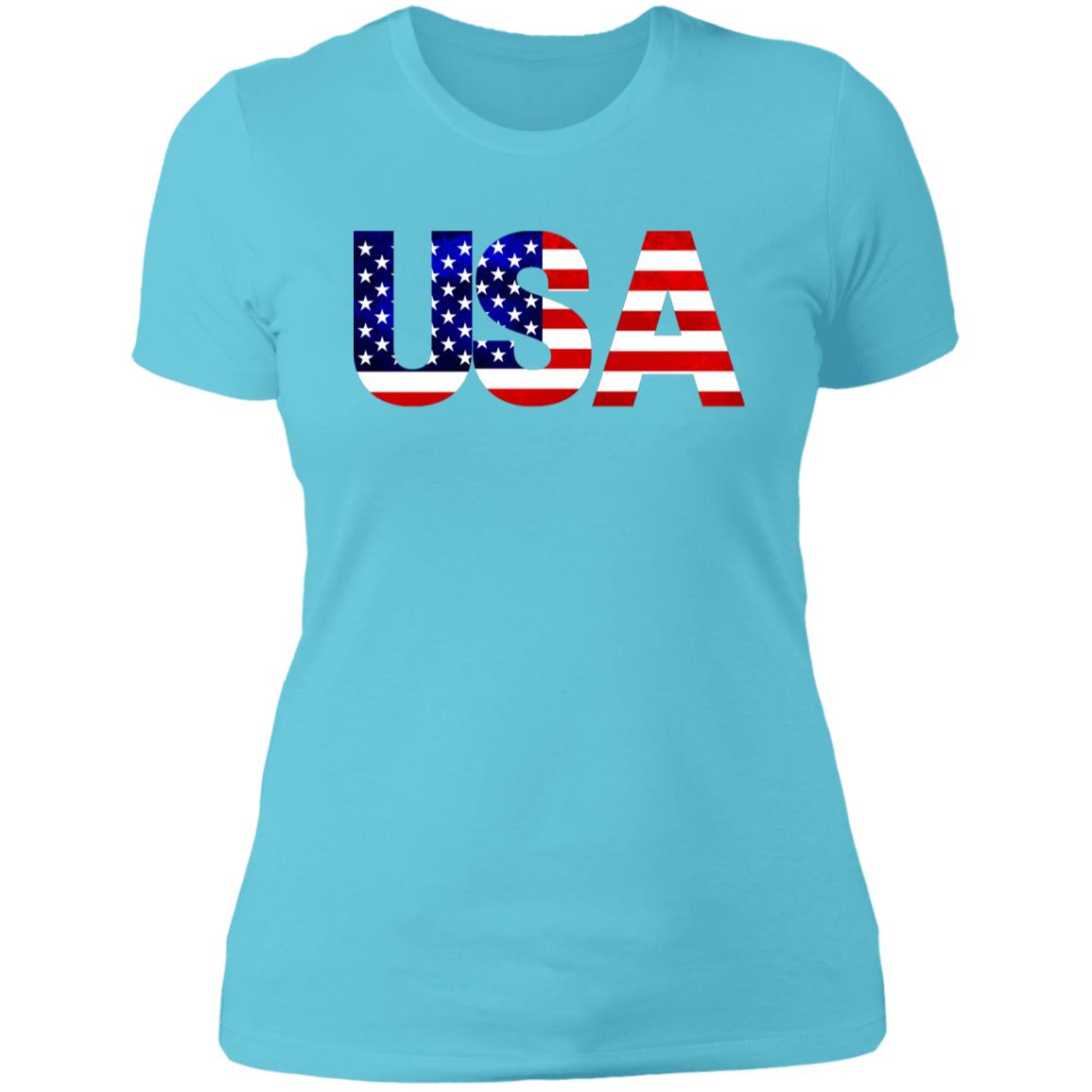 USA -- Ladies' Boyfriend T-Shirt