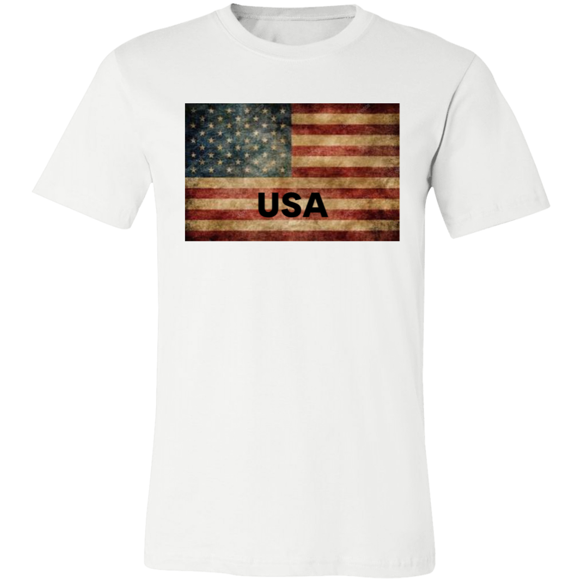 American Flag -- Unisex Jersey Short-Sleeve T-Shirt