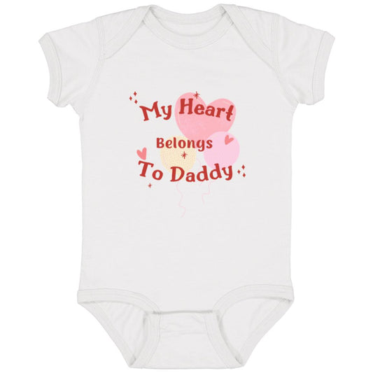 To Daddy kids shirt onesie 4424 Infant Fine Jersey Bodysuit