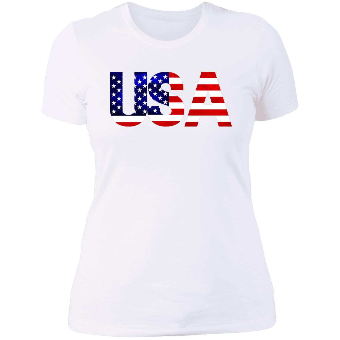 USA -- Ladies' Boyfriend T-Shirt