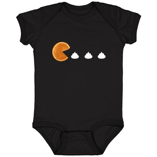 Pumpkin Pac Man -- Infant Fine Jersey Bodysuit