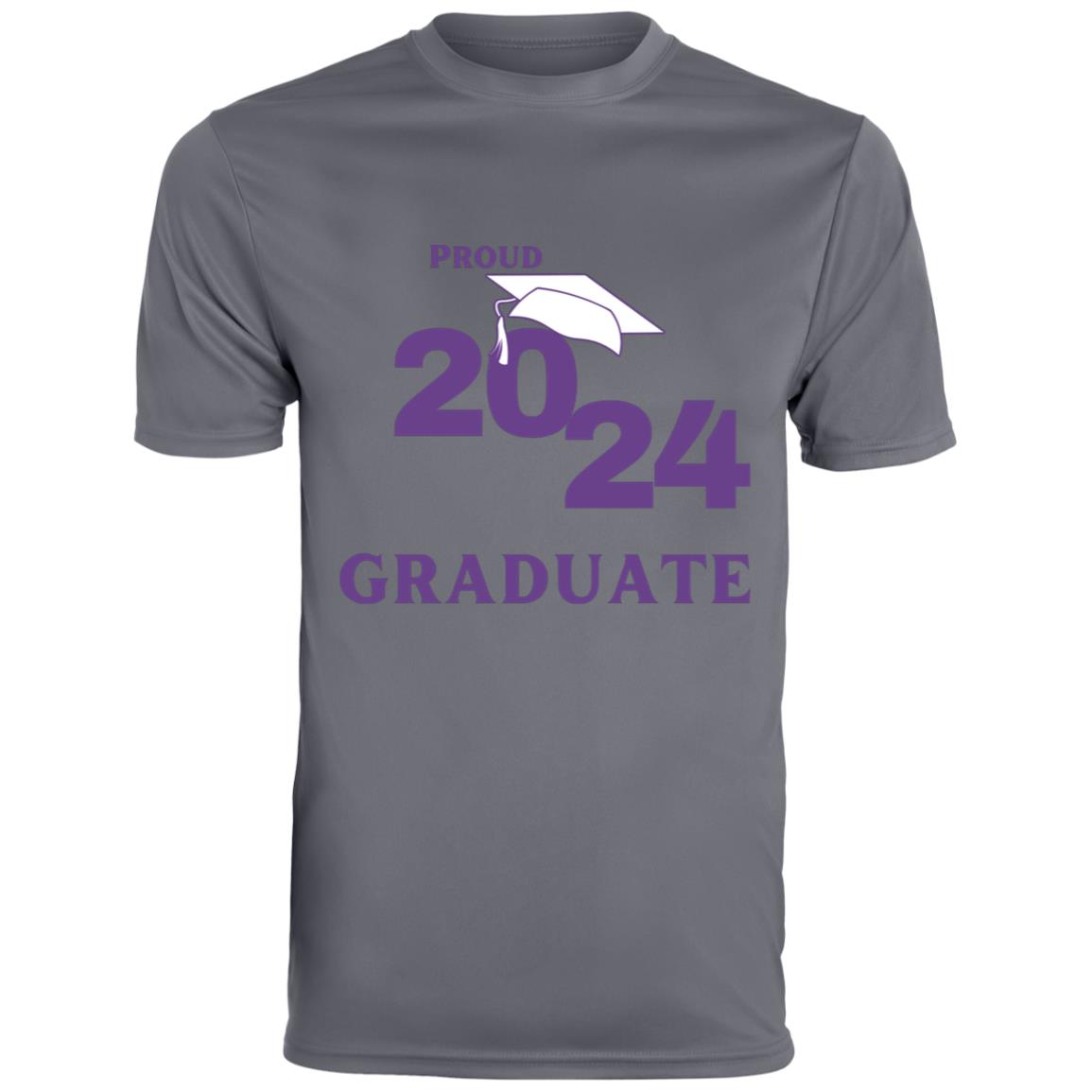 Proud 2024 Graduate -- Men's Moisture-Wicking Tee