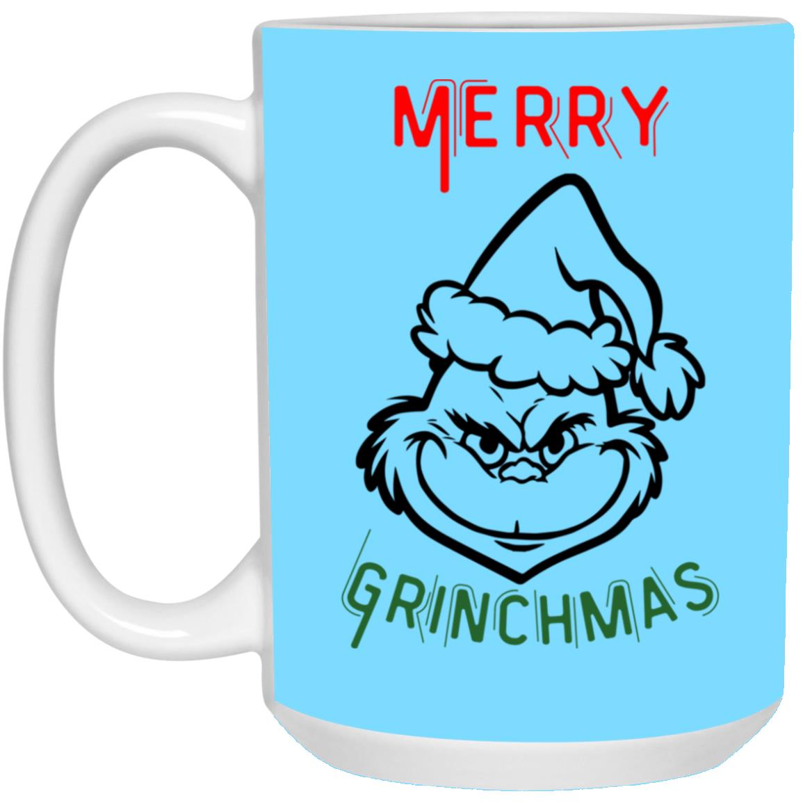 Merry Grinchmas 21504 15oz White Mug