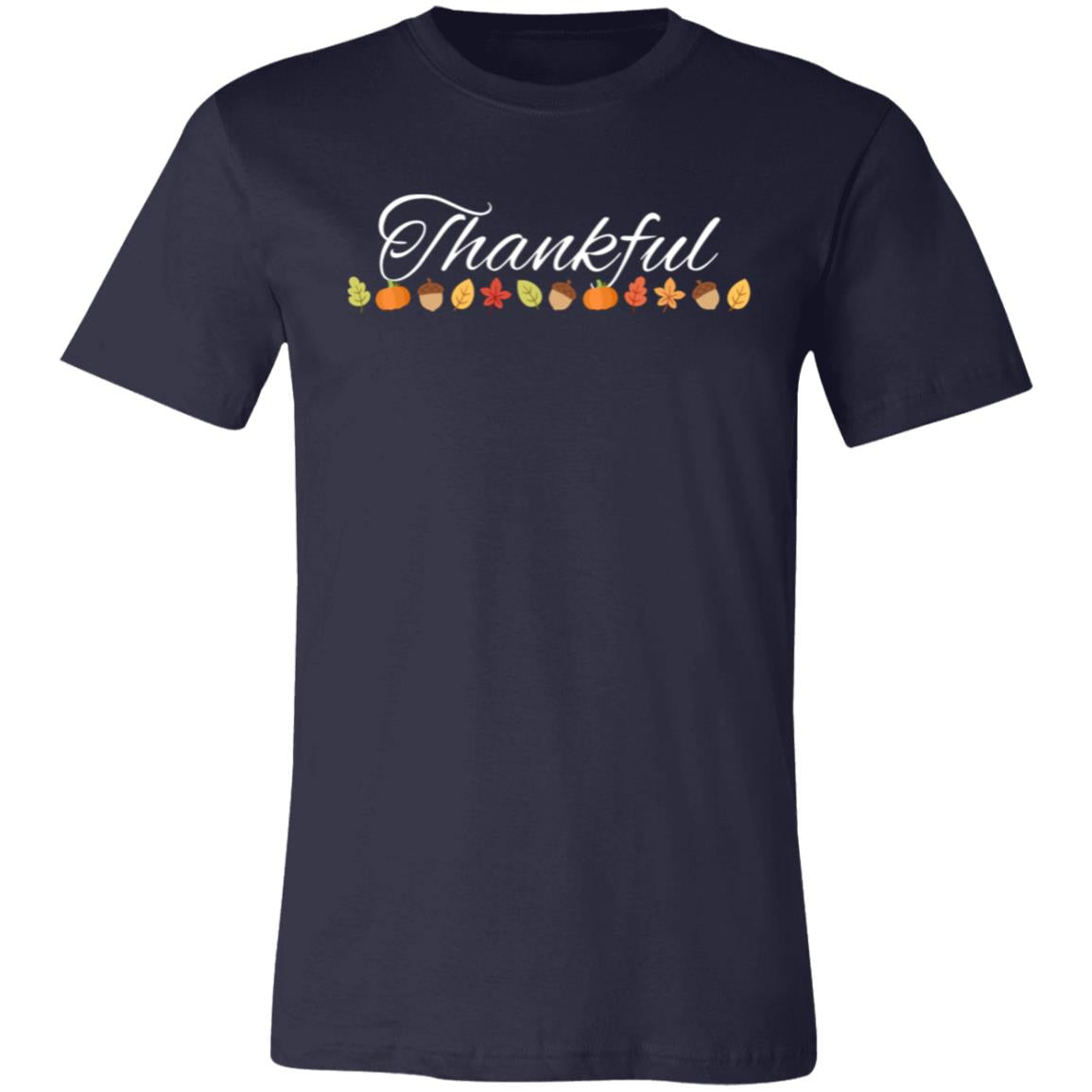 Thankful White -- Unisex Jersey Short-Sleeve T-Shirt