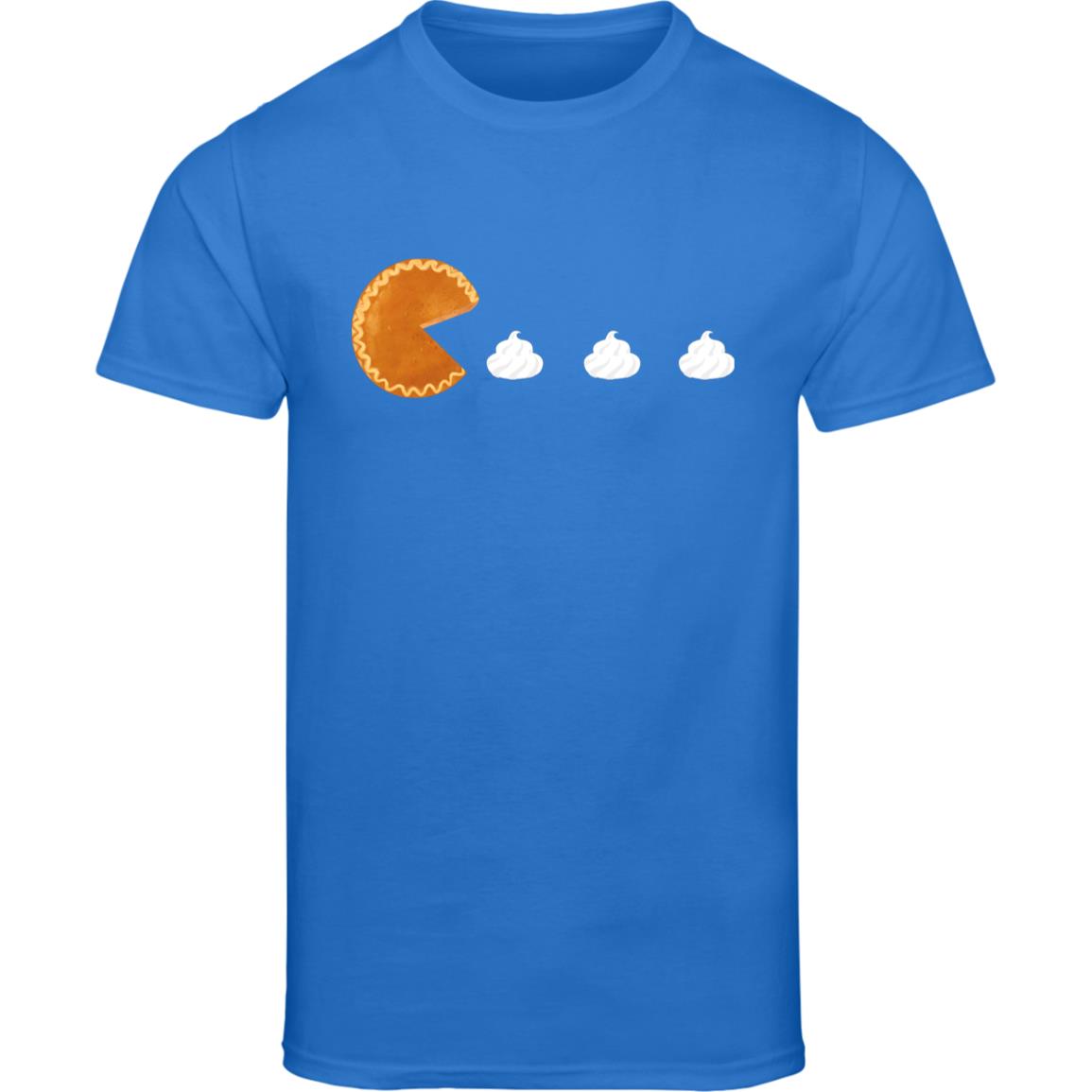 Pumpkin Pac Man -- Champion Adult Short Sleeve Tee