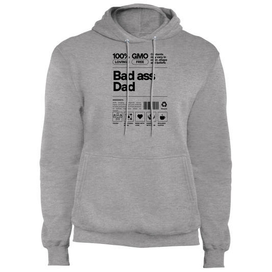 Bad Ass Dad -- Core Fleece Pullover Hoodie