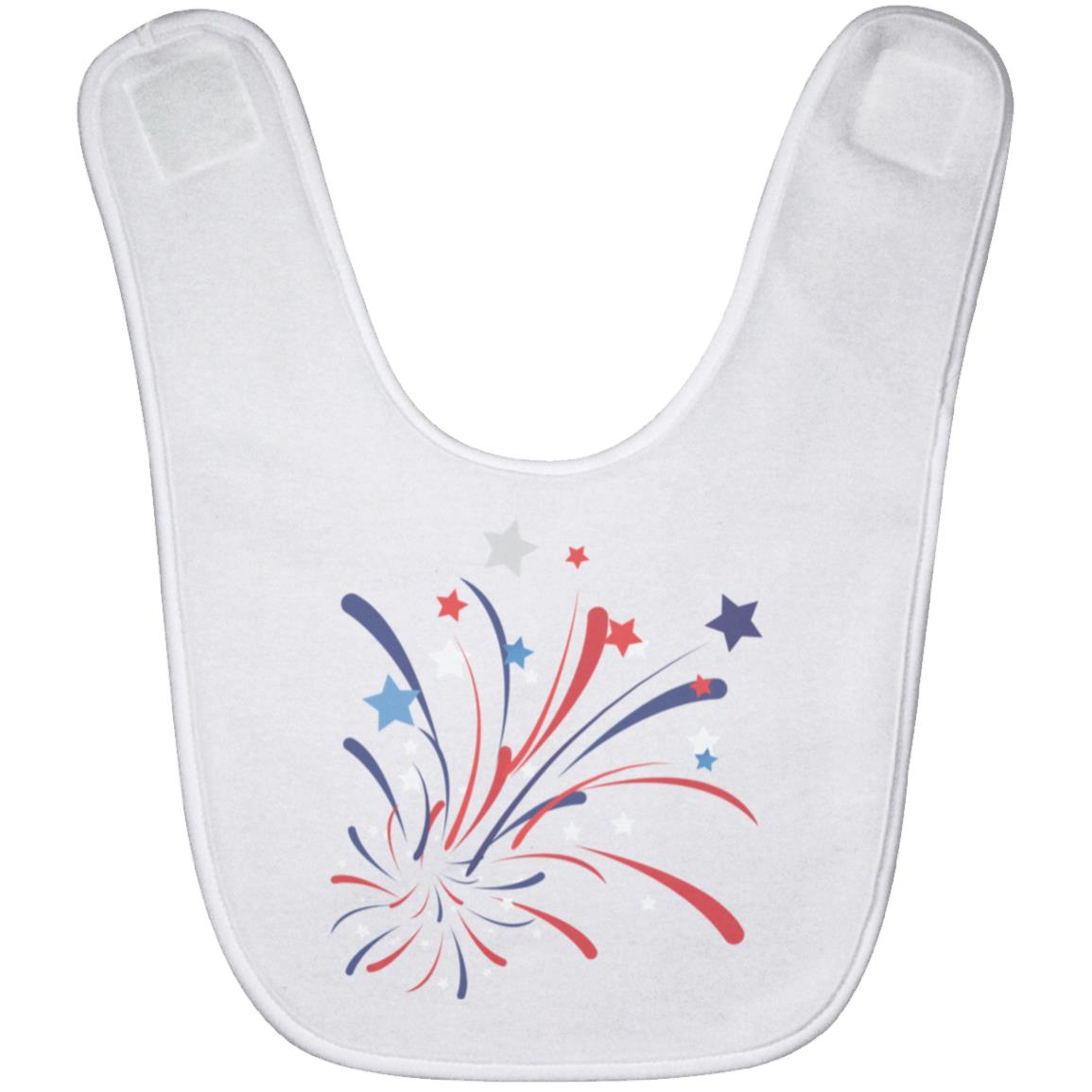 4th of July Firework -- Baby Bib