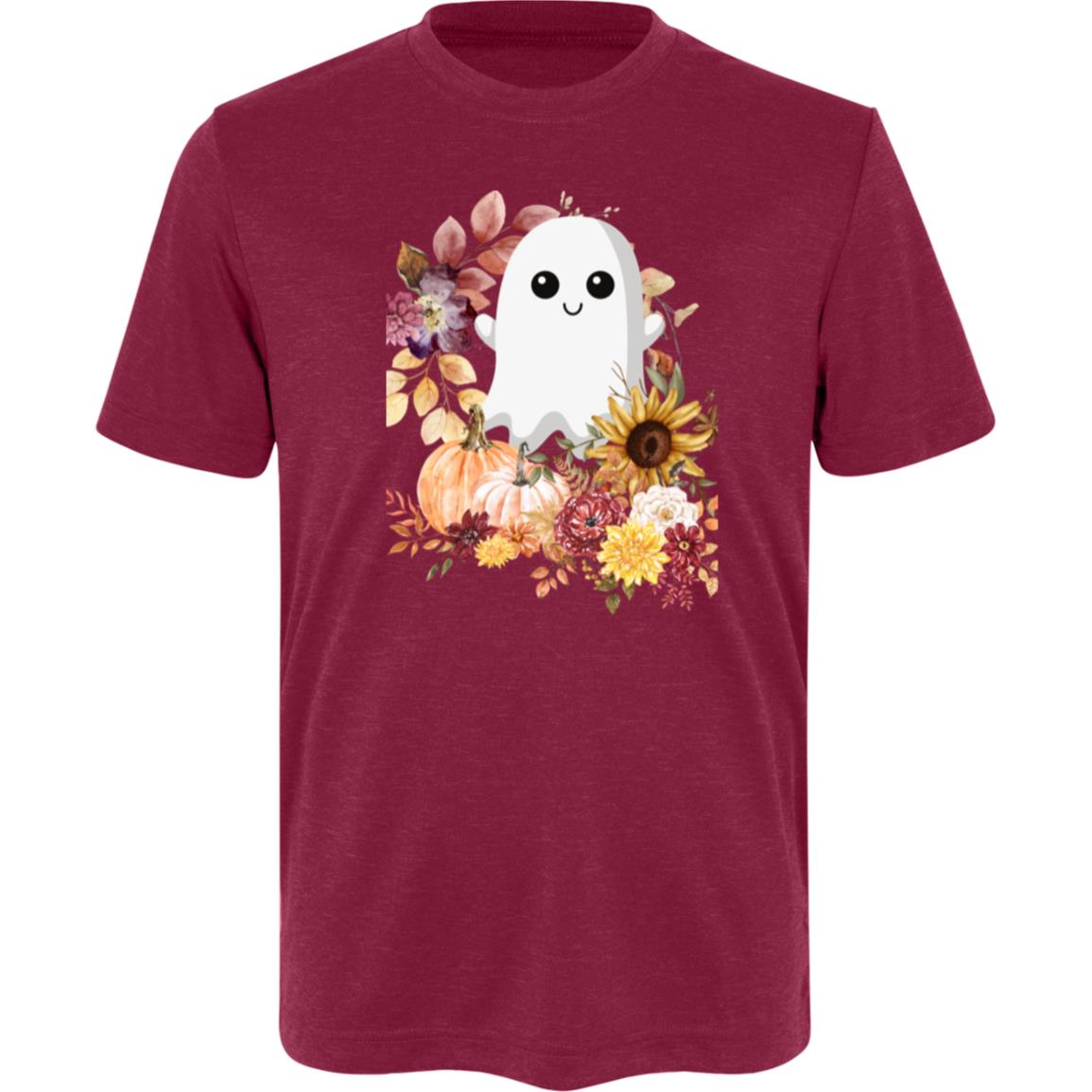 Fall Ghost -- Team 365 Kids Sonic Heather Tee