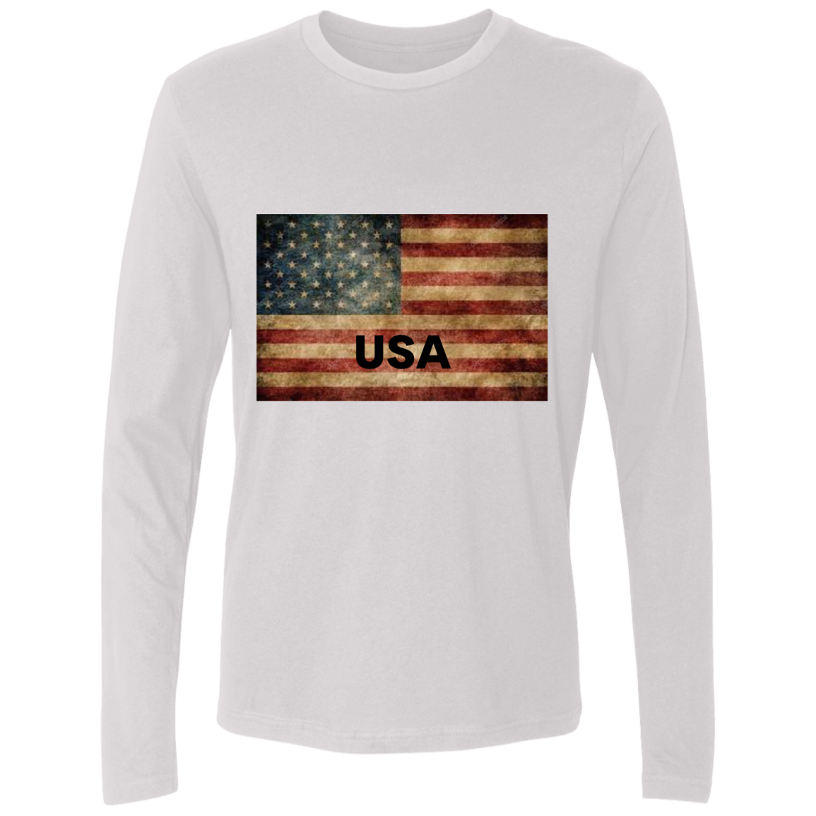 American Flag -- Men's Premium LS