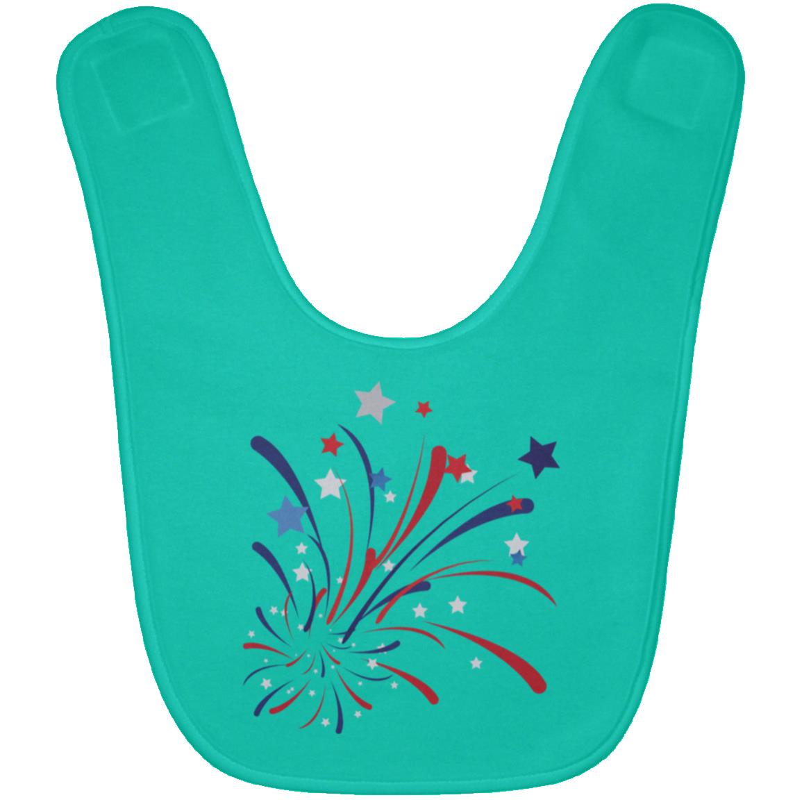 4th of July Firework -- Baby Bib