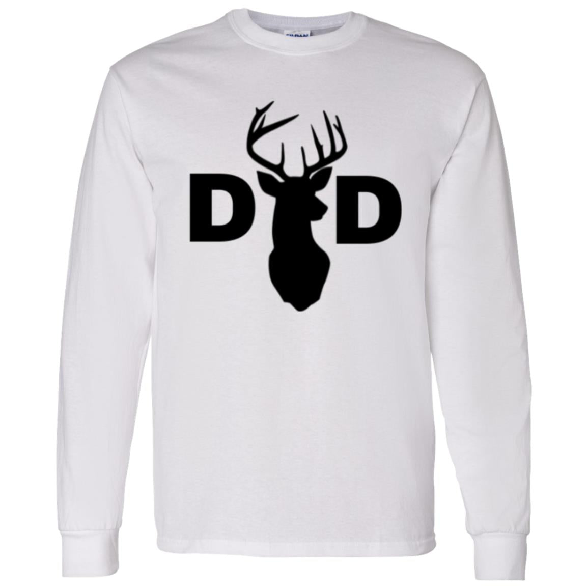 Dad Deer Dad -- LS T-Shirt 5.3 oz.