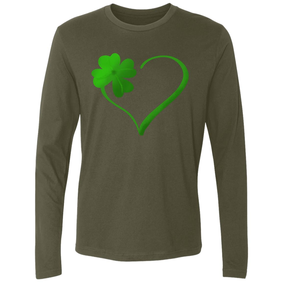 clover heart NL3601 Men's Premium LS