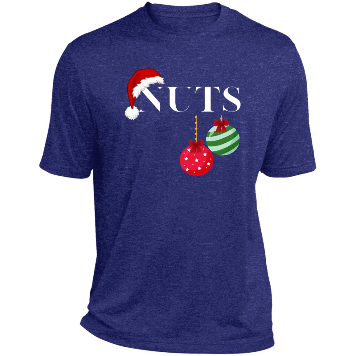 NUTS CLOSEOUT --  Heather Performance Tee