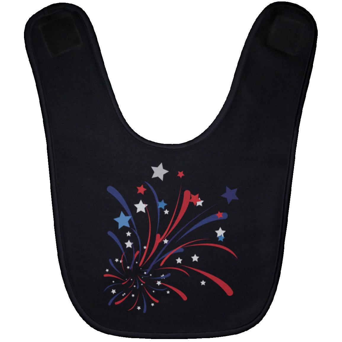 4th of July Firework -- Baby Bib