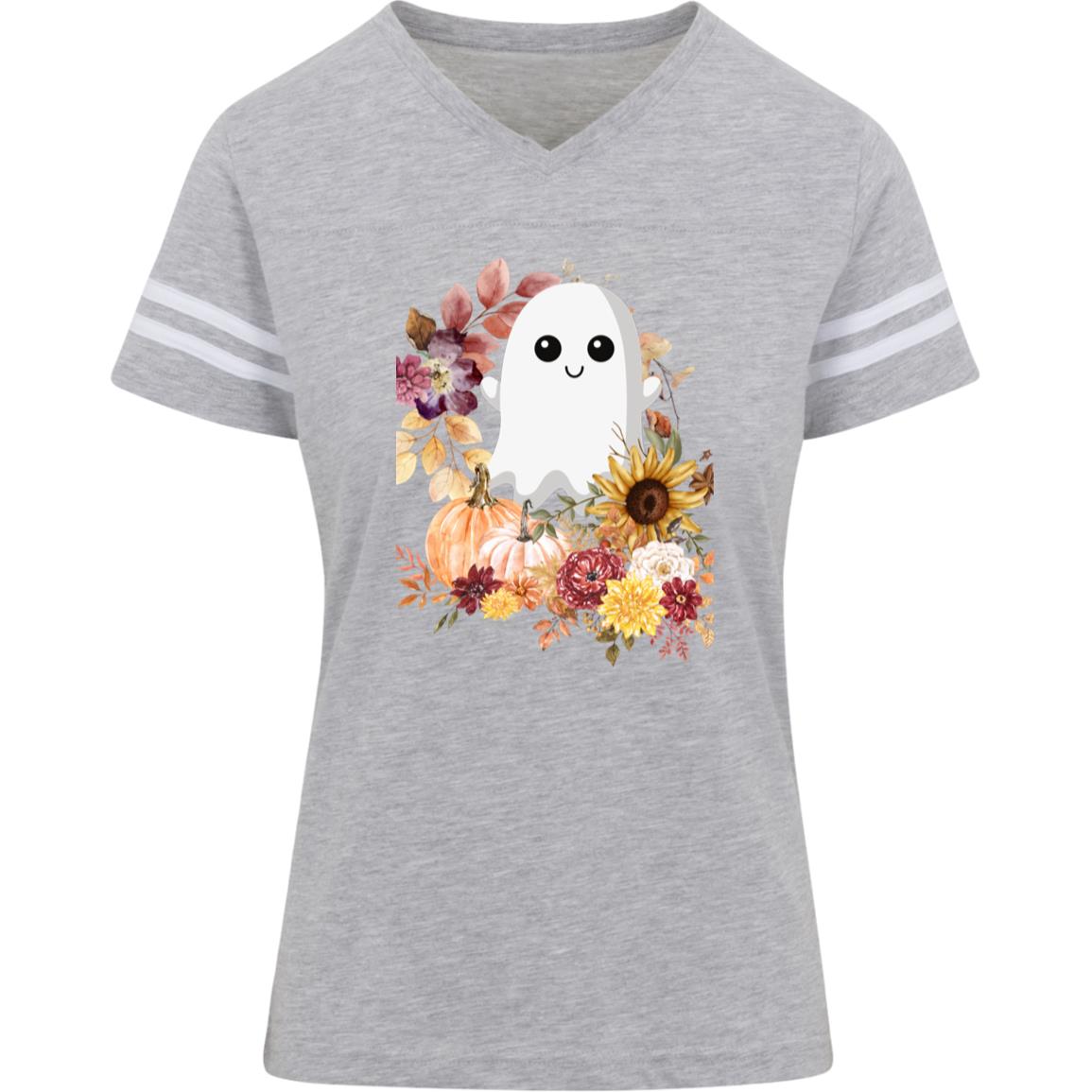 Fall Ghost -- Womens' Football Tee