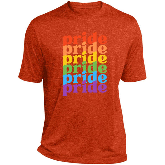 Pride, Pride, Pride -- CLOSEOUT -- Heather Performance Tee