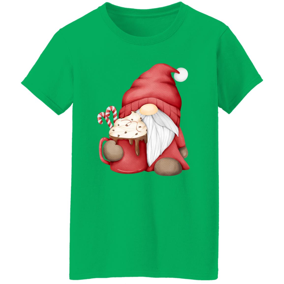 Hot Chocolate Gnome G500L Ladies' 5.3 oz. T-Shirt