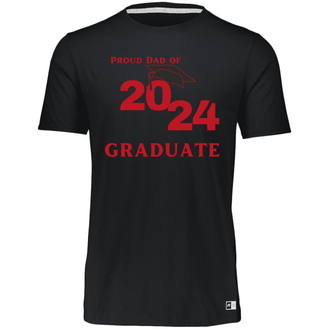 Proud Dad -- Graduate 2024 -- Essential Dri-Power Tee