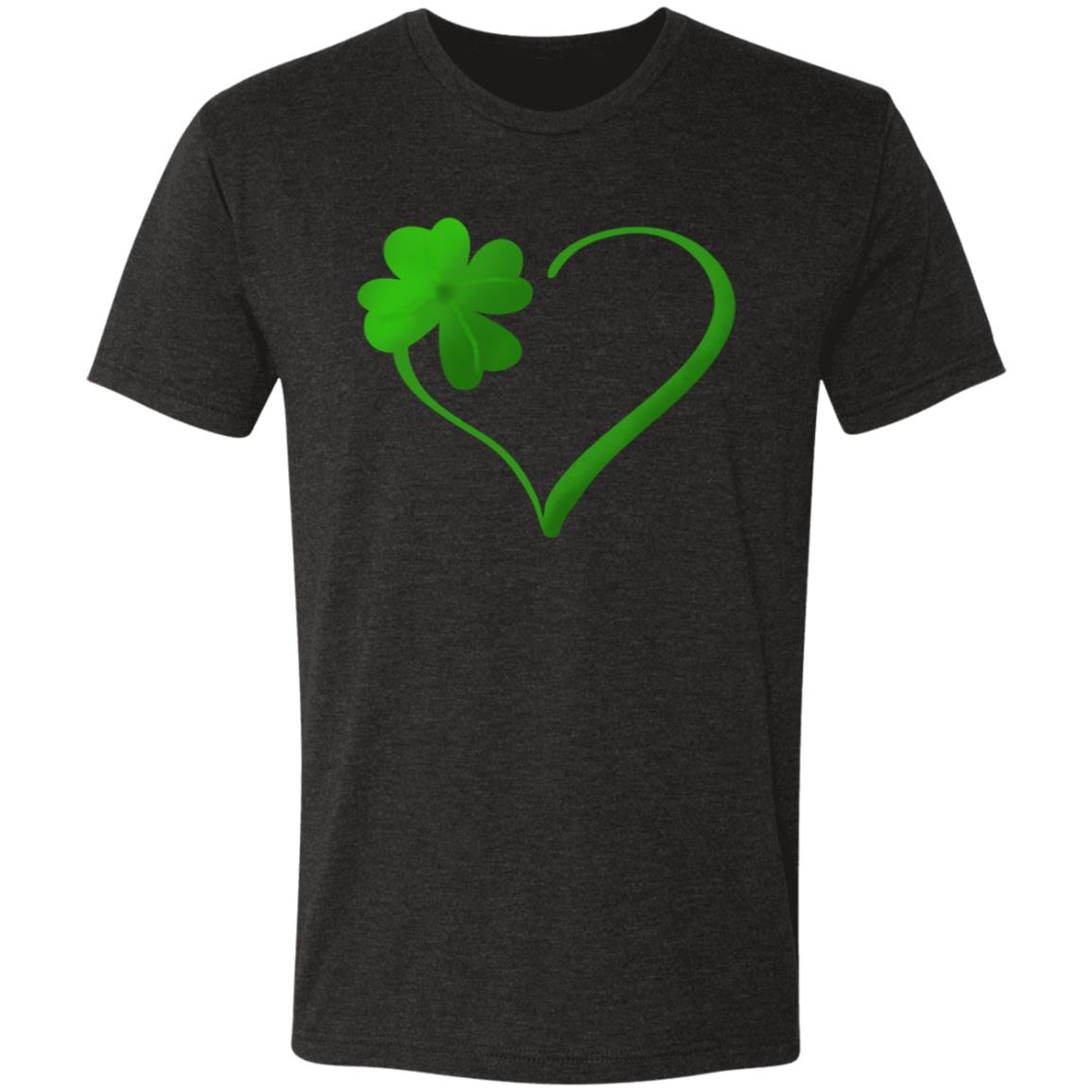 clover heart NL6010 Men's Triblend T-Shirt