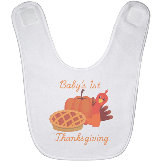 Baby’s 1st Thanksgiving -- Turkey Baby Bib