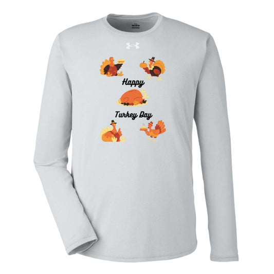 Happy Turkey Day 1376843 Under Armour Team Tech Long Sleeve Tee