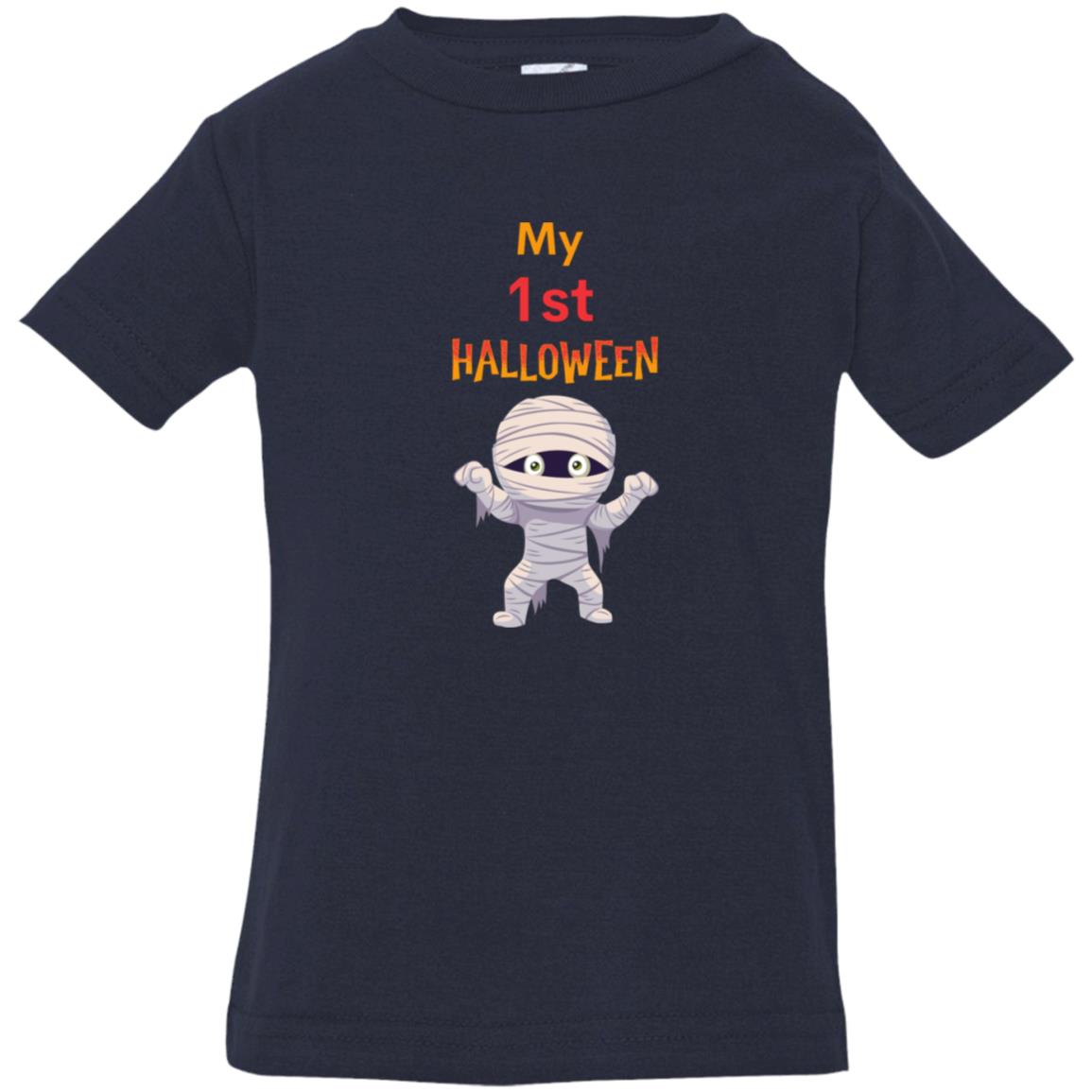 1st Halloween Mummy --  Infant Jersey T-Shirt