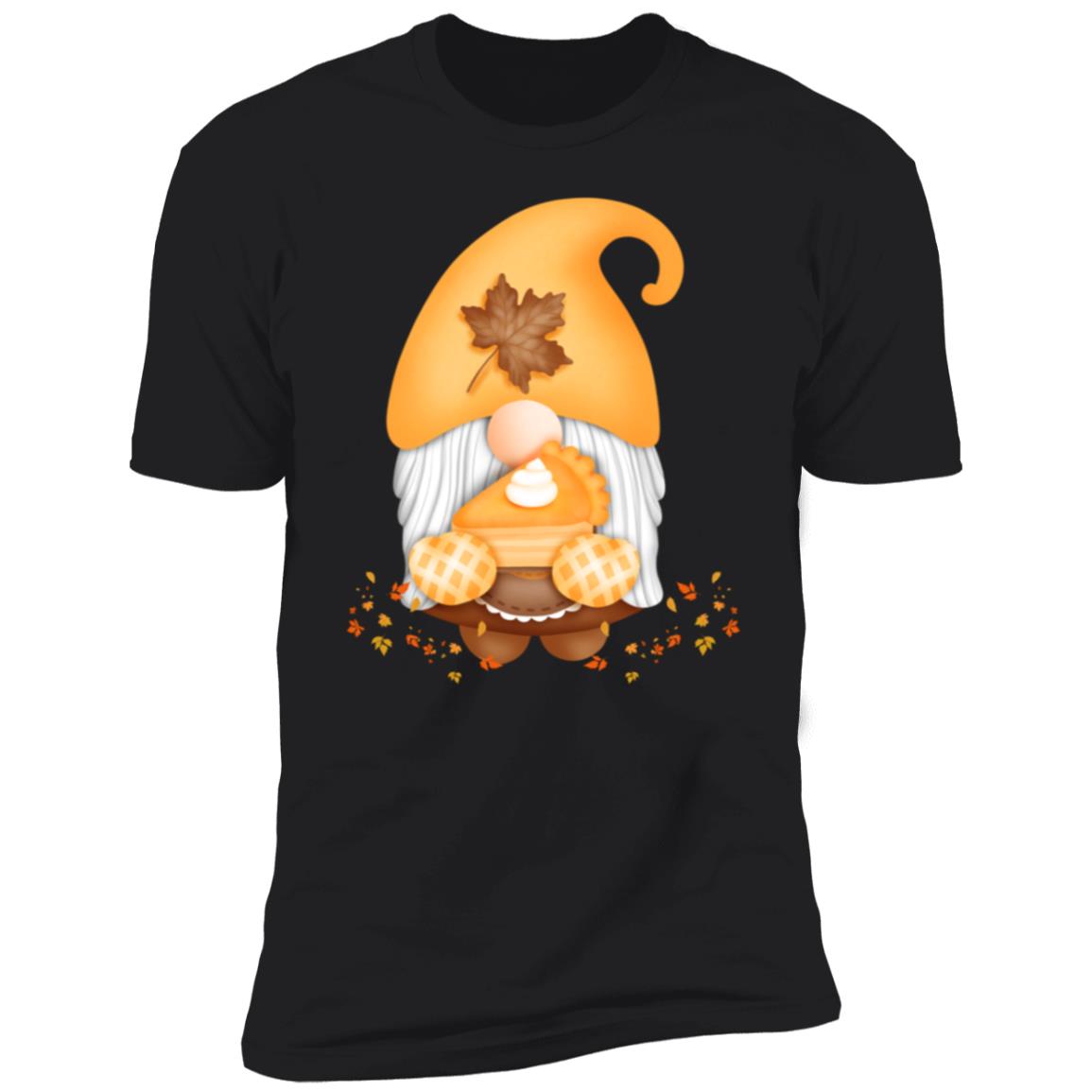 Gnome Pumpkin Pie NL3600 Premium Short Sleeve T-Shirt