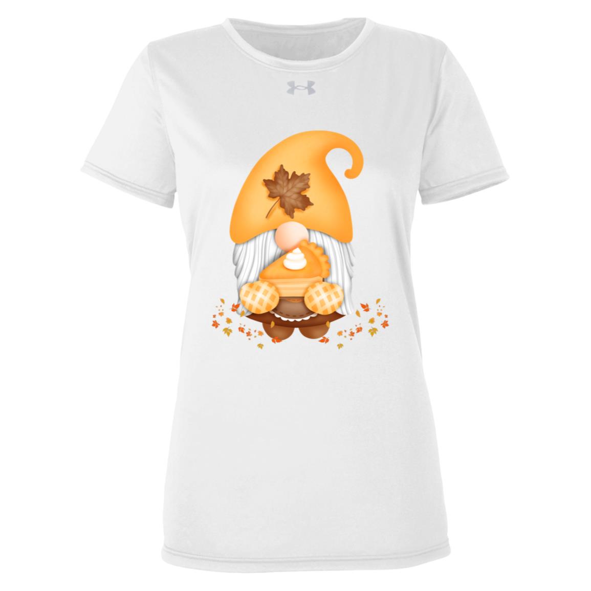 Gnome Pumpkin Pie 1376847 Under Armour Womens Team Tech Tee