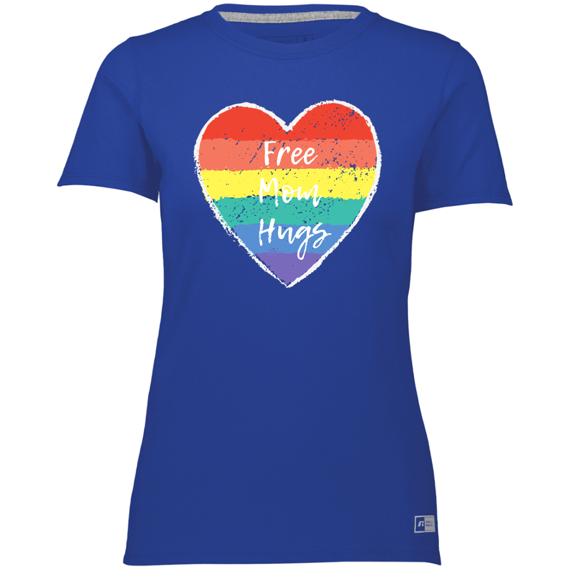 Free Mom Hugs -- Ladies’ Essential Dri-Power Tee