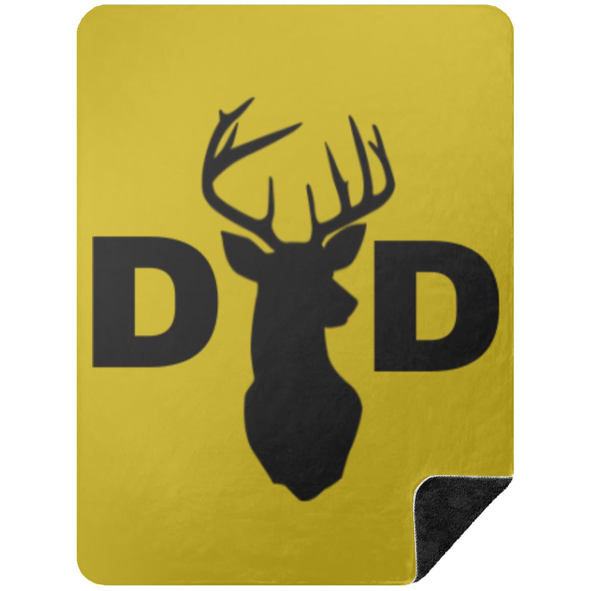 Dad Deer Dad hat BSHL Premium Black Sherpa Blanket 60x80