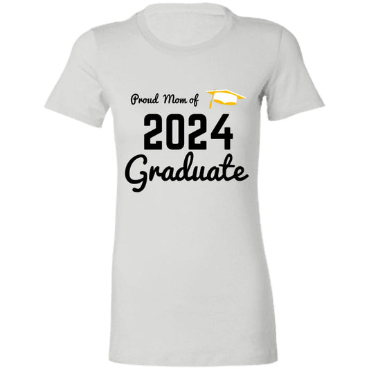 Proud Mom -- 2024 Graduate -- Ladies' Favorite T-Shirt