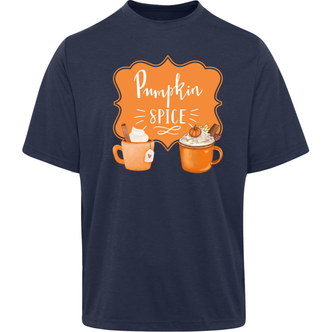 Pumpkin Spice Latte Orange -- Mens Sonic Heather Tee