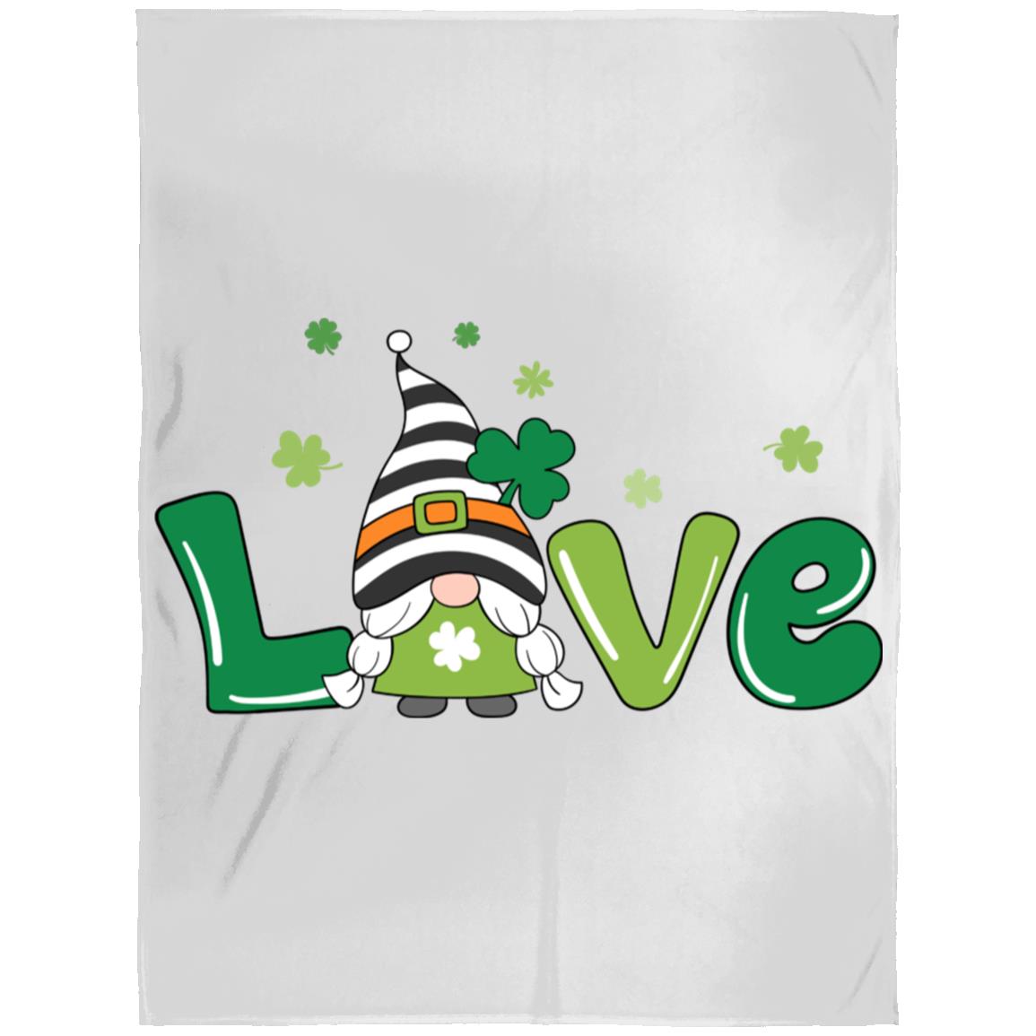 clover love gnome FLL Arctic Fleece Blanket 60x80