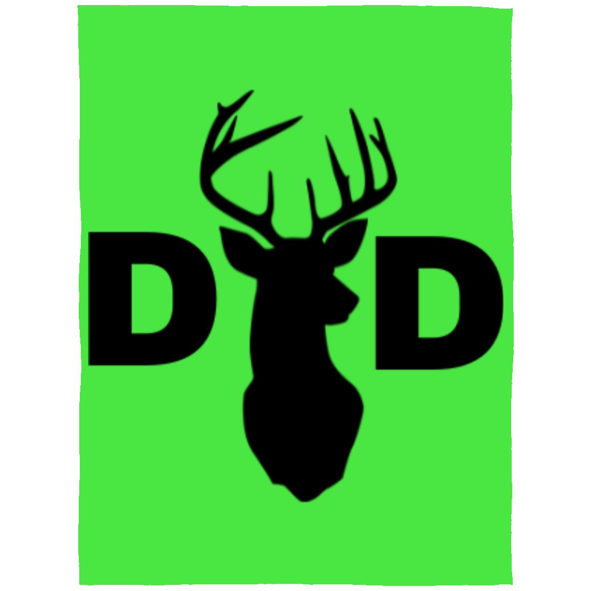 Dad Deer Dad hat FLL Arctic Fleece Blanket 60x80