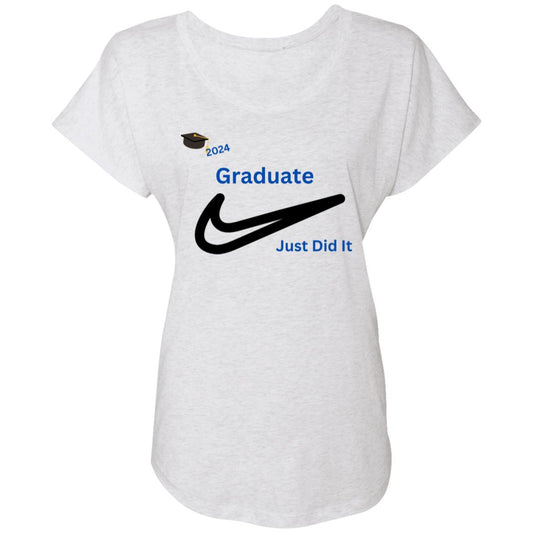 Graduation 2024 -- Ladies' Tri-blend Dolman Sleeve