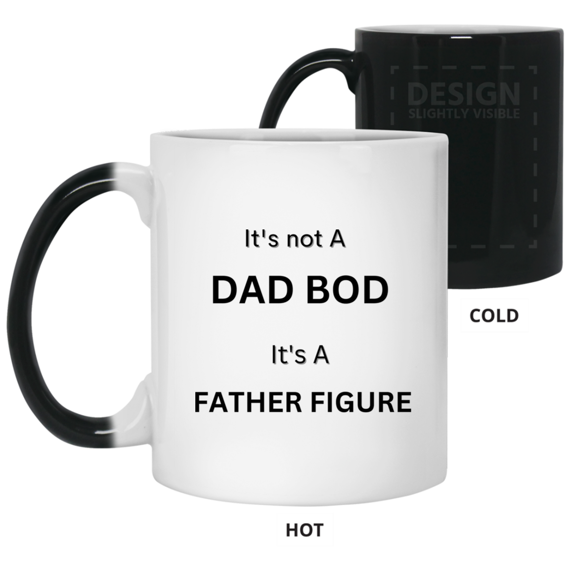 It's not a Dad Bod It's A Father Figure -- Color Changing Mug