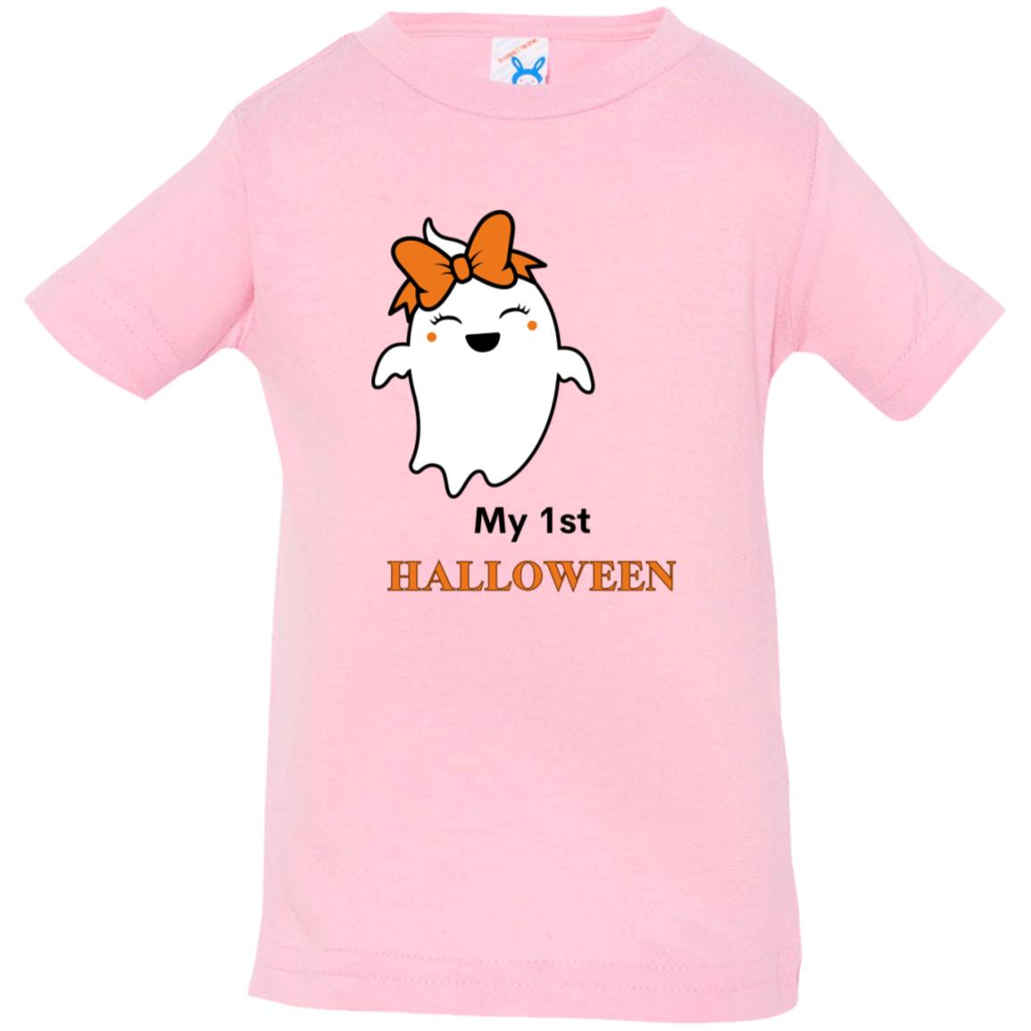 My 1st Halloween Cute Ghost -- Infant Jersey T-Shirt