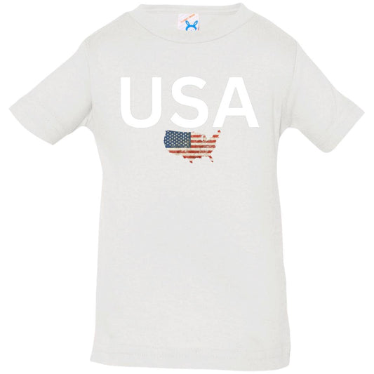 USA states flag 3322 Infant Jersey T-Shirt