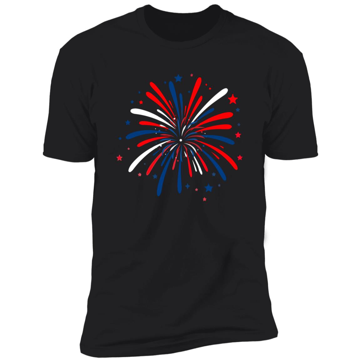 4th of July Firework NL3600 Premium Short Sleeve T-Shirt