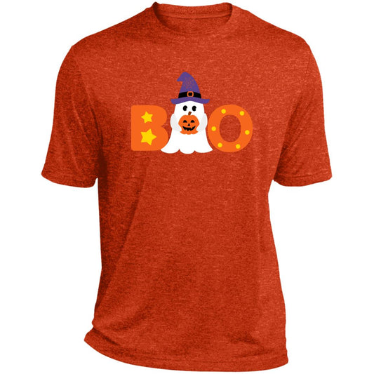 BOO Ghost CLOSEOUT -- Heather Performance Tee