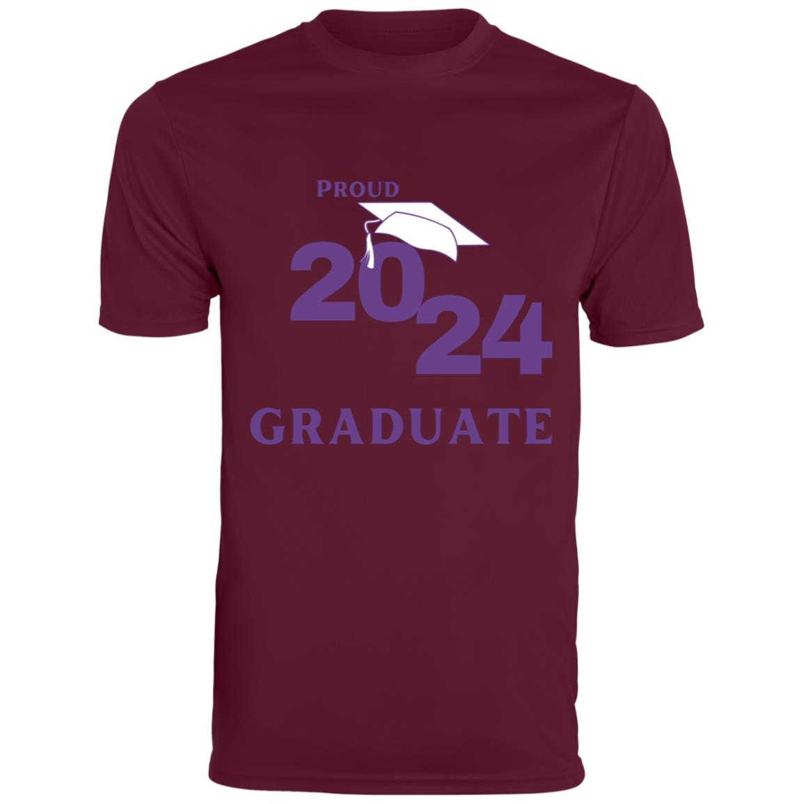 Proud 2024 Graduate -- Men's Moisture-Wicking Tee