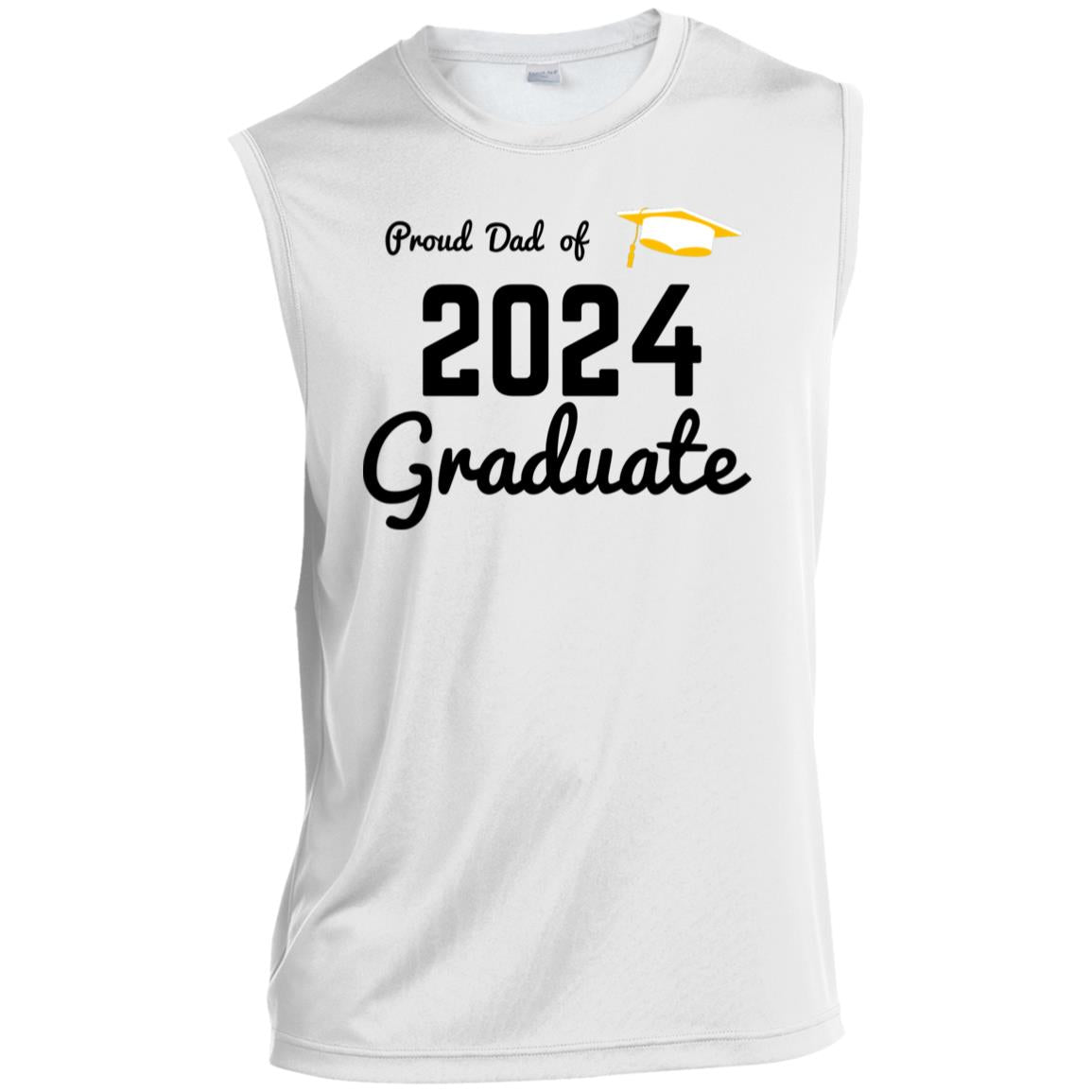 Proud Dad -- Graduate 2024 -- Men’s Sleeveless Performance Tee