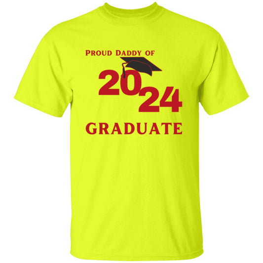 Proud Daddy -- 2024 Graduate -- T-Shirt